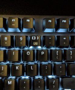 Razer BlackWidow Lite TKL Tenkeyless Mechanical Keyboard : Orange Key Switches - Tactile & Silent - White Individual Key Lighting - Compact Design - Detachable Cable - Classic Black Orange Switches - Tactile & Silent 47 71Txg43xbXL