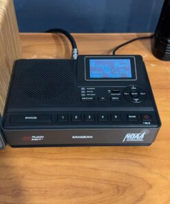 Sangean CL-100 NOAA, S.A.M.E and Public Alert Certified Weather Alert Table-Top Radio with AM / FM-RBDS, and EEPROM Back Up for Preset Stations 33 71Txgqm n6L