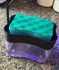 O-Cedar Scrunge Multi-Use (Pack of 6) Non-Scratch, Odor-Resistant All-Purpose Scrubbing Sponge Safely Cleans All Hard Surfaces in Kitchen and Bathroom, 6 Count (Pack of 1), Blue 6 Count (Pack of 1) 50 71TxkOuDArL