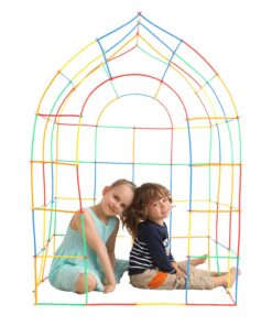 ZOZOPLAY Straw Constructor STEM Building Toys 400 Piece Straws and Connectors Building Sets Colorful Motor Skills Interlocking Plastic Engineering Toys Best Educational Toys Boy & Girl… 400piece 28 71Txpf3hYpL