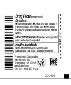 Sani-Hands Instant Hand Sanitizing Wipes - Ethyl Alcohol Wipes with Aloe, Vitamin E, Wrapped for Travel, Home, Outdoor - Individual Packet, 5 in. x 8 in., 100 Wipes, 1 Pack 17 71Ty34FmfL