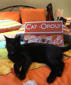 Late for the Sky CAT-opoly Board Game White, Large 49 71TyAvz9rmL