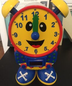 The Learning Journey Telly The Teaching Time Clock - Electronic Analog & Digital Time Telling Aid with Two Quiz Modes & Night Light - Telling Time Teaching Clock - Award Winning Toys Classic Telly 15 71TyFJWXxTL