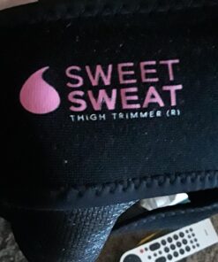 Sports Research Sweet Sweat Thigh Trimmers for Men & Women Increases Sweat & Activity to the Thighs during Exercise Large Pink 32 71TyJKlFhJL 2