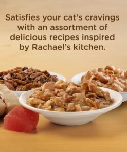Rachael Ray Nutrish Natural Wet Cat Food, Ocean Lovers Variety Pack, 2.8 Ounce Cup (Pack of 12), Grain Free Variety Pack: Ocean Lover's 2.8 Ounce (Pack of 12) 18 71U uA24C3L