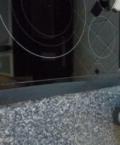 Capparis Kitchen Silicone Stove Counter Gap Cover, Easy Clean Heat Resistant Wide & Long Gap Filler, Seals Spills Between Counter, Stovetop, Oven, Washer & Dryer, Set of 2 (25 Inches, Black) 25 Inches 55 71U0D4yzSJL