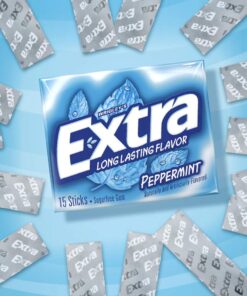 Extra Gum Peppermint Chewing Gum, 15 Pieces (Pack of 10) 26 71U0cBfD8iL