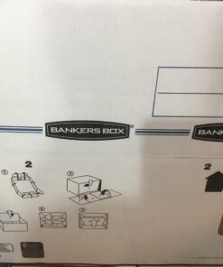 Bankers Box STOR/FILE Storage Boxes, Standard Set-Up, Lift-Off Lid, Letter/Legal, 6 Pack (57036-04) 44 71U16D8v7OL