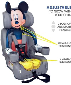 KidsEmbrace 2-in-1 Forward-Facing Harness Booster Seat, Disney Mickey Mouse 22 71U1EHEvJ8L
