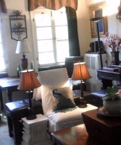 Globe Electric 12398 Set of Two 27" Table Lamps, Bronze Finish, Beige Shades Oil-Rubbed Bronze 35 71U1MuhkDKL