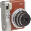 Fujifilm Instax Mini 90 Instant Film Camera (Brown) Brown Camera Only