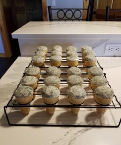Nifty Ice Cream Cone Cupcake Baking Rack – Holds up to 12 Medium & Large Cupcake Cones, Non-Stick, Dishwasher Safe, Use for Baking, Cooling & Serving Treats 51 71U22AhZ8tL 1