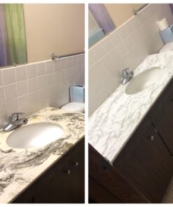 d-c-fix Peel and Stick Contact Paper Marmi Marble Grey Look Self-Adhesive Film Waterproof & Removable Wallpaper Decorative Vinyl for Kitchen, Countertops, Cabinets 17.7" x 78.7" 17.7" x 78.7" 66 71U3Ry3GV L