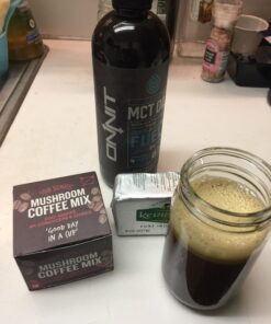 Organic Instant Coffee Powder by Four Sigmatic | Arabica Instant Coffee Singles with Cordyceps, Chaga and Eleuthero | Mushroom Coffee Instant Mix for Better Focus and Immune Support | 10 Packets Protect w/ Chaga & Cordyceps 0.09 Ounce (Pack of 10) 35 71U3WTpGVEL