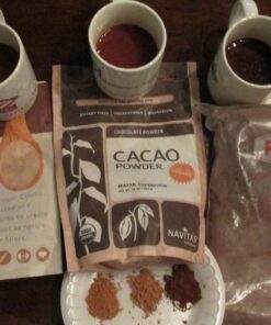 Kiva Raw Organic Cacao Powder (Unsweetened Cocoa - Dark Chocolate Powder) / 1 POUND, Made from the BEST tasting PREMIUM Criollo Cacao Beans - KETO and PALEO Friendly 26 71U4R0B0C9L