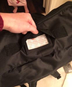 J.L. Childress Ultimate Padded Backpack Car Seat Travel Bag - Thick Padding, Heavy Duty Backpack - Gate Check Bag Fits All Car Seats & Boosters - Black 41 71U6DYDskWL 3