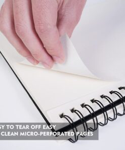 conda 8.5"x11" Hardbound Sketch Book, Double-Sided Hardcover Sketchbook, Spiral Sketch Pad, Durable Acid Free Drawing Art Paper for Kids & Adults A413723 8.5"x11" 20 71U6RcksmL