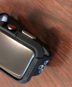 Spigen Rugged Armor Designed for Apple Watch Case for 42mm Series 3/Series 2/1/Original (2015) - Black 63 71U6TyvM9hL