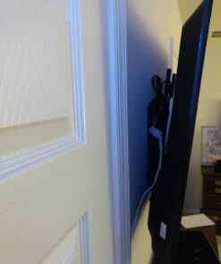 WALI Tilt TV Wall Mount Bracket for Most 26-55 inches LED, LCD, OLED Flat Screen TVs up to 99lbs with Mounting Holes 100x100mm to 400x400mm (TTM-1), Black 48 71U7Lb9uXYL