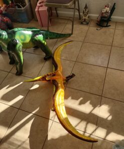 Jet Creations 57" Inflatable Pteranodon, Large Inflatable Dinosaurs Animals Toys for Indoor and Outdoor Play Pteranodon / Pterodactyl 36 71U7amy9APL