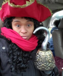 Kangaroo Pirate Hook Captain Hook – Hook Hand for Captain Hook Costume Adult Kids – Plastic Pirate Hooks for Kids with Skull Design – for Dress Up Parties Halloween - Silver Hook and Gold Cuff 8 71U7rspv4HL