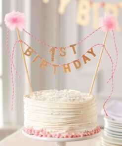 Mud Pie First Birthday Cake Topper Glitter Princess 14 71U7zWyTr7L