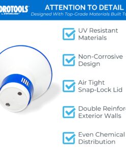 HYDROTOOLS BY SWIMLINE 8715 Mini Chemical Dispenser For Spas and Personal Pools| Compatible With Bromine & Chlorine Supports 1’’ Tablets | Adjustable Control Ring For Customizable Flow Rate Classic (Mini) 23 71U83Wcr7PL