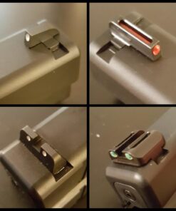 TRUGLO Fiber-Optic Handgun Night Sight | Compact Durable Snag-Resistant High-Visibility Red Front & Green Rear Sight for Handguns Springfield XD Set 31 71U8ZaXA0bL