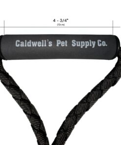 Dual Dog Leash - Double Dog Leash for Two Dogs - Tangle Free - Heavy Duty Double Ended Tandem Leash with Padded Handle for Small Medium or Large Dogs Black 23 71U90jin 0L