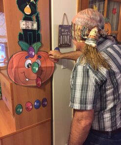 Fun Express Halloween Game Pin The Nose On The Pumpkin (up to 10 players) 17 71U9AYkzJL