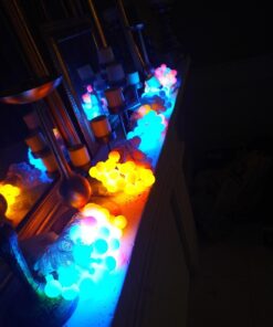 ALOVECO LED String Lights 18ft 50 LED Battery Operated Christmas Lights with Remote 8 Modes Waterproof Globe Starry Fairy Lights for Outdoor Indoor Bedroom Garden Xmas Party(Multicolor) Multicolor (Red, Blue, Green, Yellow) 32 71U9bF3PDPL