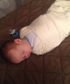 HALO 100% Cotton Sleepsack Swaddle, 3-Way Adjustable Wearable Blanket, TOG 1.5, Cream, Small, 3-6 Months Small (Pack of 1) 31 71U9s pg1AL