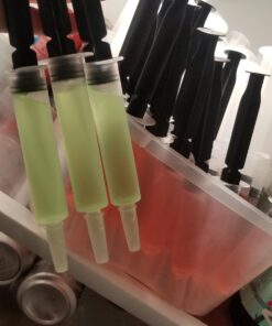 Jello Shot Syringes - 50 Pack 20ml Black Jello Plastic Injectors Shot Glass Individually Wrapped - Party Supplies for Birthday, Bachelorette, Halloween and NYE Party (Black) 22 71UAPhbS46L