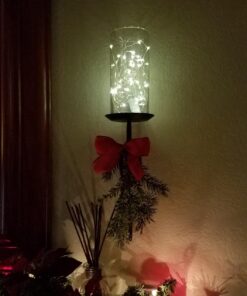 OakHaomie 6PCS 10ft(3m) LED Starry String Lights 30 Micro LEDs on Silvery Copper Wire,2pcs CR2032 Batteries Required and Included, for DIY Wedding Centerpiece Table Decorations (Warm White) Warm White 47 71UBAAF7ueL