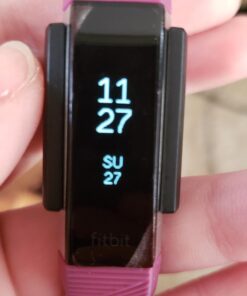 IQShield Screen Protector Compatible with Fitbit Alta HR (2017,Alta 2016,Ace 2018)(6-Pack) Anti-Bubble Clear TPU Film 1.38 INCH 47 71UBcYMqFFL