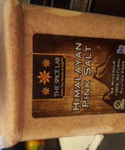 The Spice Lab Himalayan Salt - Super Fine 5 Lb Tub - Pink Himalayan Salt is Nutrient and Mineral Dense for Health - Gourmet Pure Crystal - Kosher & Natural Certified 17 71UDgpVKTiL