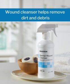 Alternative view of McKesson Dermal Wound Cleanser, Non-Cytotoxic, Rinse-Free, Non-Sterile,16 oz, 1 Count 16 Fl Oz (Pack of 1)