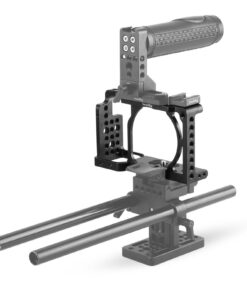 SmallRig Camera Cage only for Sony A6000 A6300 ILCE-6000 ILCE-6300 NEX7, A6000 Cage with 1/4" 3/8" Mounting Points and Built-in Cold Shoe - 1661 38 71UEO5LiNFL
