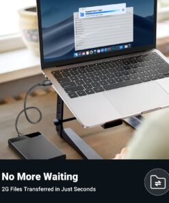 UGREEN USB to USB, 5 Gbps USB 3.0 Cable, Nylon Durable Male to Male Cable, Compatible with Hard Drive, Cooling Fan/pad, Camera, DVD Player, Flash Light, Hub, Monitor, Speaker, and More 6.6 FT 15 71UEWcOWg L 1