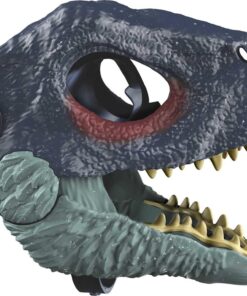 Mattel Jurassic World Dominion Therizinosaurus Dinosaur Mask with Opening Jaw, Costume and Role-Play Slasher Dino Mask 24 71UEe9LdyKL 1