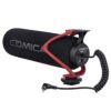 comica CVM-V30 LITE Video Microphone,Super-Cardioid Condenser On-Camera Shotgun Microphone for Canon Nikon Sony Panasonic DSLR Cameras,Mic for iPhone Android Smartphone with 3.5mm Jack(Red) Red 20 71UEndHG97L