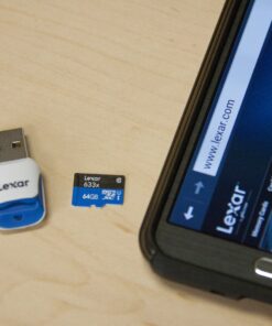 Lexar High-Performance microSDXC 633x 128GB UHS-I/U3 w/USB 3.0 Reader Flash Memory Card - LSDMI128B1NL633R 14 71UF1V aRML