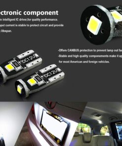 JDM ASTAR 10pcs Super Bright 194 168 175 2825 T10 PX Chipsets White LED Bulbs 39 71UFDRuqnPL