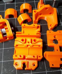 HATCHBOX PETG 3D Printer Filament, Dimensional Accuracy +/- 0.03 mm, 1 kg Spool, 1.75 mm, Orange 49 71UFgbtjO2L