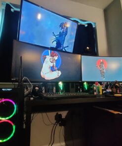 Sceptre 34-Inch Curved Ultrawide WQHD Monitor 3440 x 1440 R1500 up to 165Hz DisplayPort x2 99% sRGB 1ms Picture by Picture, Machine Black 2023 (C345B-QUT168) 34" Curved WQHD 165Hz 35 71UG7Jhz ML