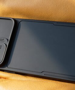 Simtect Designed for iPhone 14 Pro Max Case with Sliding Camera Cover, Shockproof & Mil-Grade Protective Phone Case for iPhone 14 Pro Max 6.7"- Black 1. Space Black 70 71UG9yyzyL