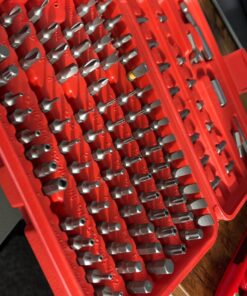 NEIKO 10048A Security Bit Set 100-Piece Set Cr-V Steel 1/4-inch Adapters Phillips Slotted Hex Torx Star Tamperproof Pozi Square Spanner Torque Tri-Wing Clutch Spline Screwdriver Bit 100 Piece 31 71UGHE9NJOL