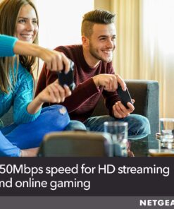 NETGEAR WiFi Mesh Range Extender EX6100 - Coverage up to 1000 sq.ft. and 15 devices with AC750 Dual Band Wireless Signal Booster & Repeater (up to 750Mbps speed), plus Mesh Smart Roaming AC750 WiFi 26 71UH6qyW0JL 2