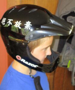 Razor Full Face Youth Helmet Black 14 71UI4URKoEL