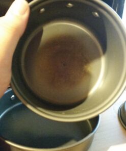 OuterEQ Camping Cookware Outdoor Mess Kit Lightweight Backpacking Cooking Set Picnic Pots and Pans 8pcs 22 71UIl9KslL